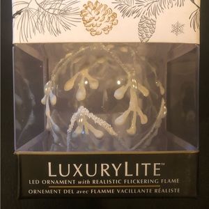 Luxurylite LED ornament.
